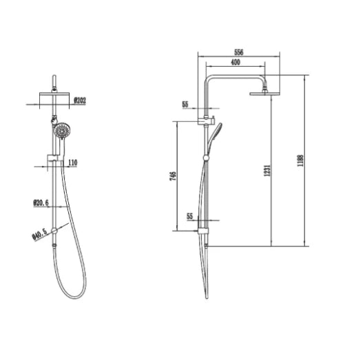 Methven Wairere Shower System