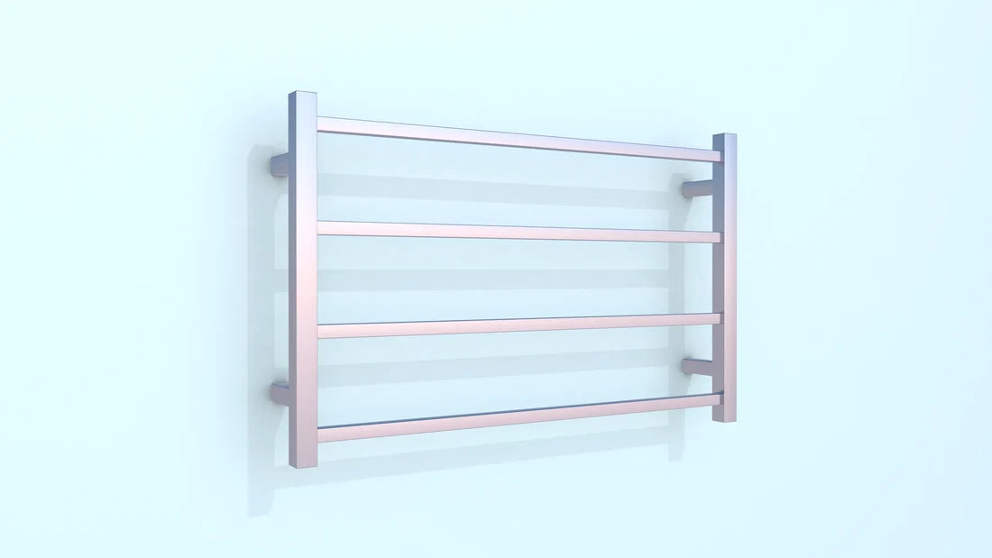 Heated Towel Rails 500H*800W Square 4 Bars-CHROME