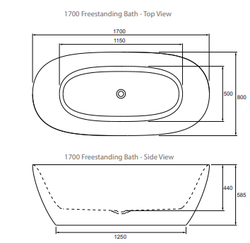 ENGLEFIELD Studio II Freestanding Bath