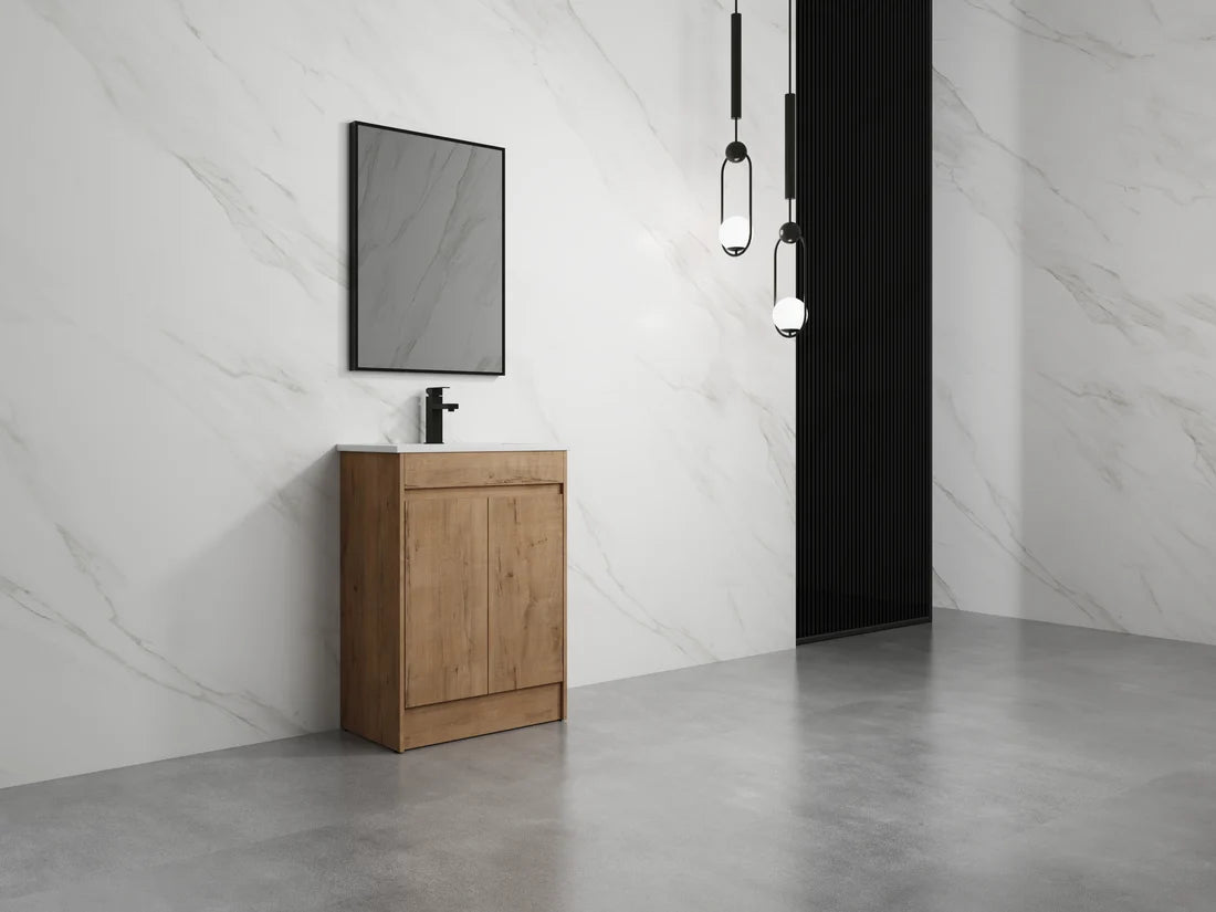 BROOK Floorstanding Plywood VANITY 600MM SLIM