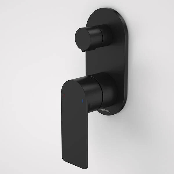 Caroma Urbane® II Bath / Shower Mixer With Diverter - Round Cover Plate