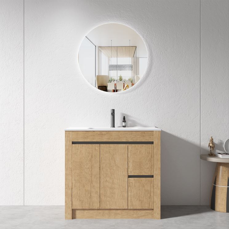 900MM Light Oak Vanity