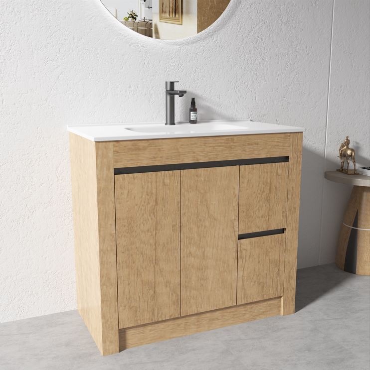 900MM Light Oak Vanity