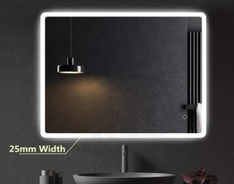 DN-PROJECT FRONT_ILLUMINATED 900MM*750MM Square LED Mirror
