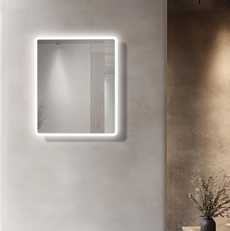 DN-PROJECT FRONT_ILLUMINATED 900MM*750MM Square LED Mirror