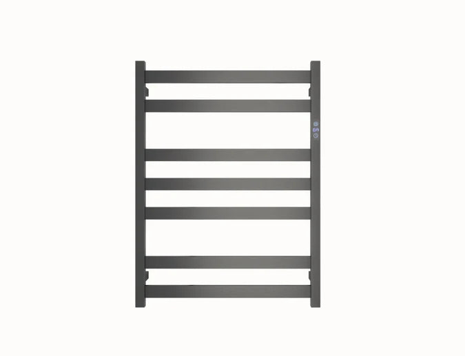 Timer Heated Towel Rails 800H*600W Square 7 Bars