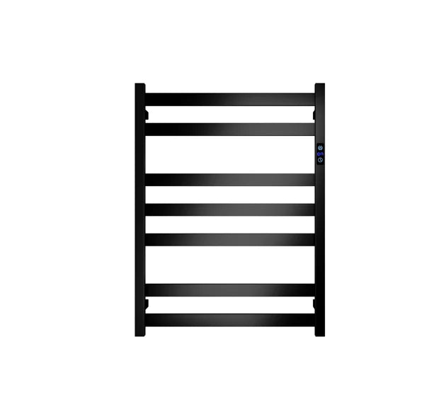 Timer Heated Towel Rails 800H*600W Square 7 Bars