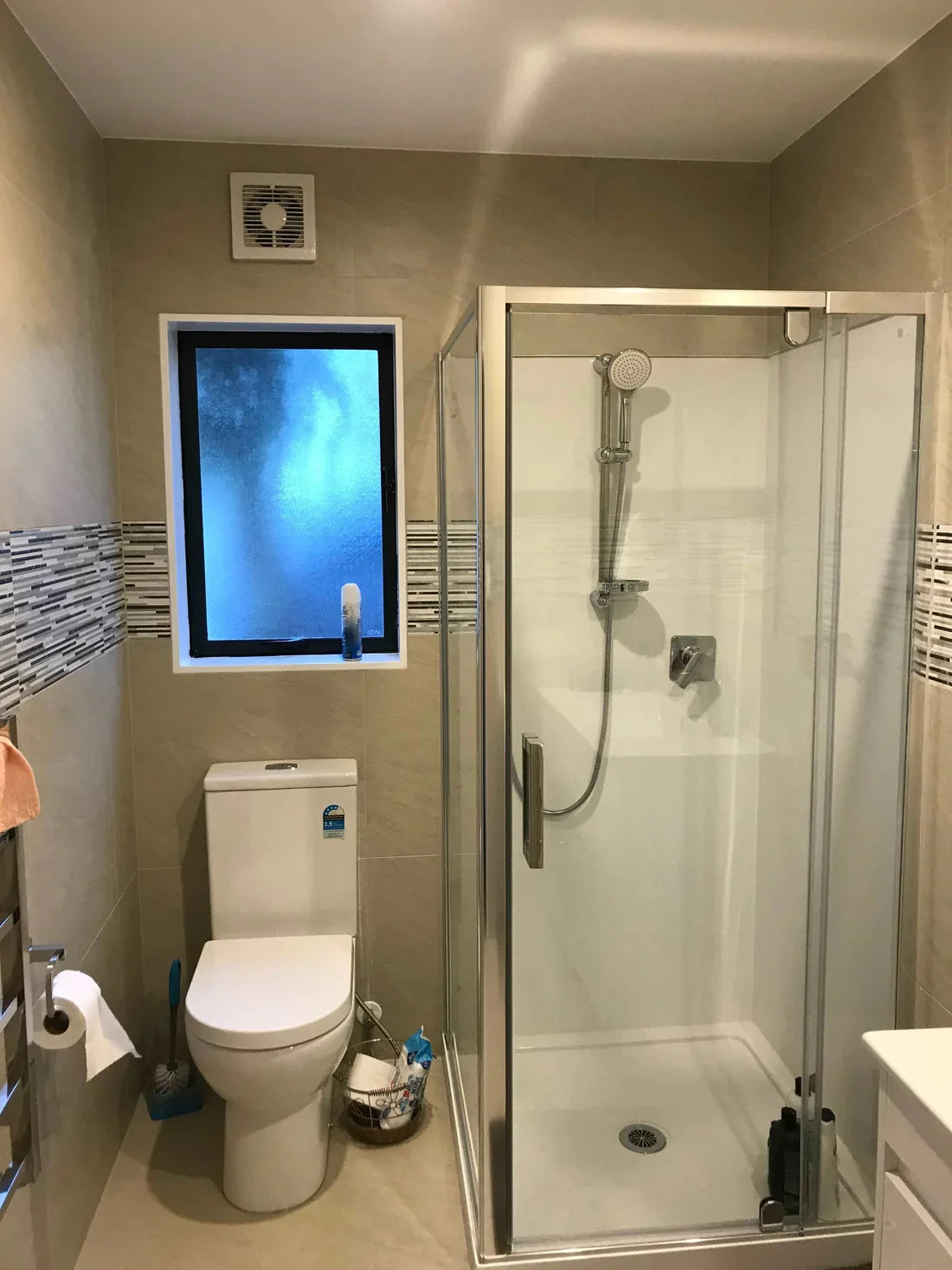 900X900MM SQUARE SHOWER ENCLOSURE KIT SWING DOOR- CHROME