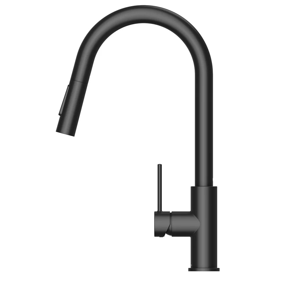 METHVEN MINIMALIST MK2 PULL DOWN SINK MIXER - MATTE BLACK