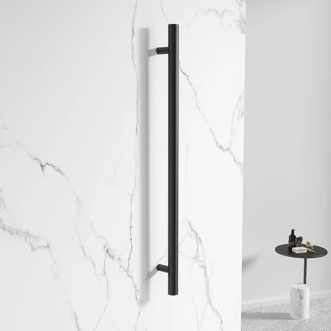 DN VERTICAL HEATED TOWEL RAIL 1000MM