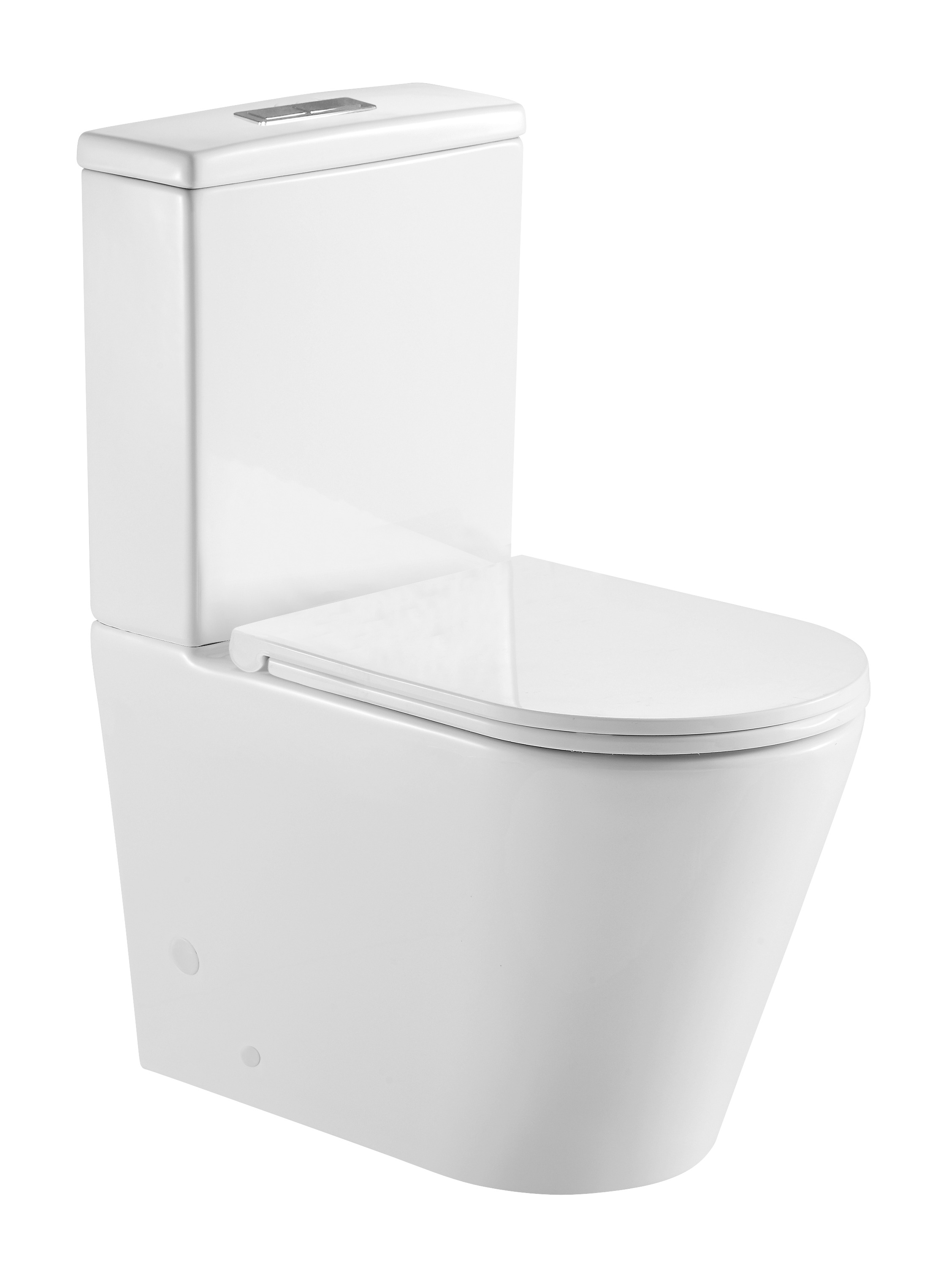 Toilet -  Back to wall  Rimless Flushing Toilet