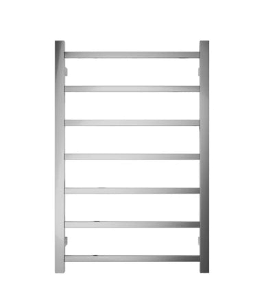 Heated Towel Rails 750H*500W Square 7 Bars Chrome/Matte Black/Gun Metal/Brushed Nickel/Brushed Brass