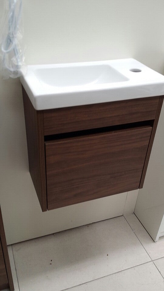 CLEARANCE 400MM Vanity- Hand Basin in Ply-wood