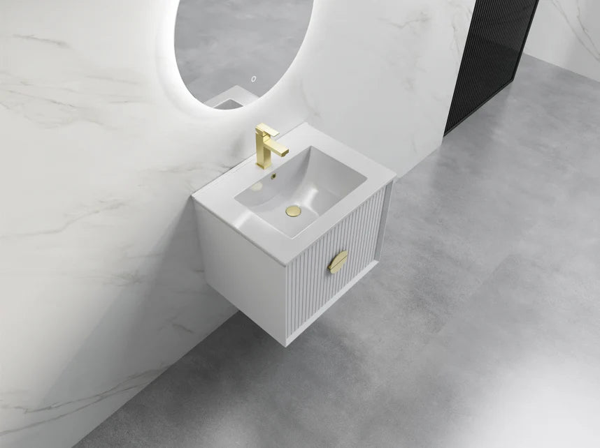 ELVA WALL HUNG Plywood VANITY 600MM