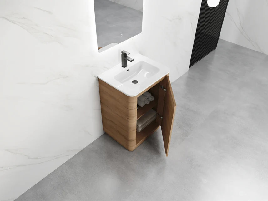 BROOK Floorstanding Plywood VANITY 600MM