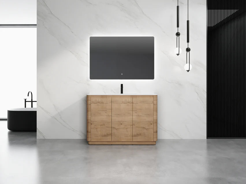 BROOK Floorstanding Plywood VANITY 1200MM SINGLE BASIN