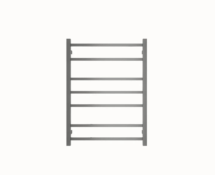 Heated Towel Rails 800H*600W 7Bars Chrome/Matte Black/Gun Metal/Brushed Nickel/Brushed Brass Square