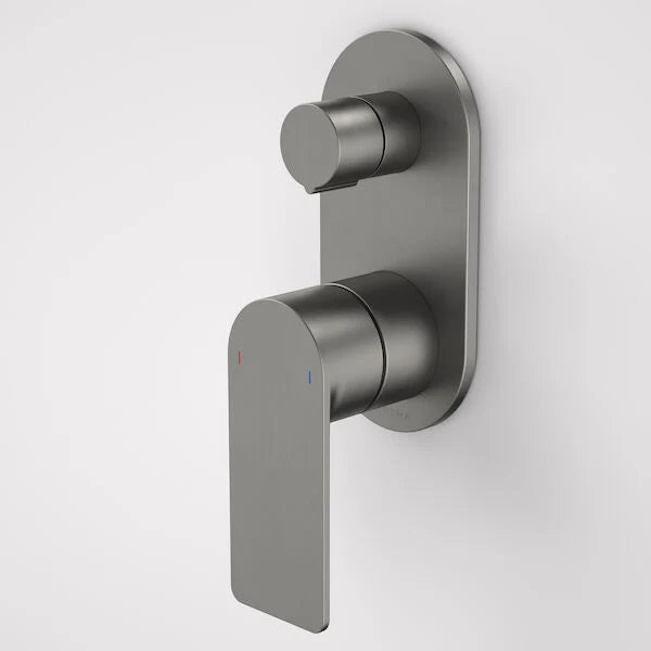 Caroma Urbane® II Bath / Shower Mixer With Diverter - Round Cover Plate