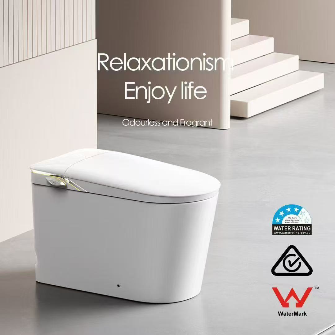 One-Piece Smart Toilet