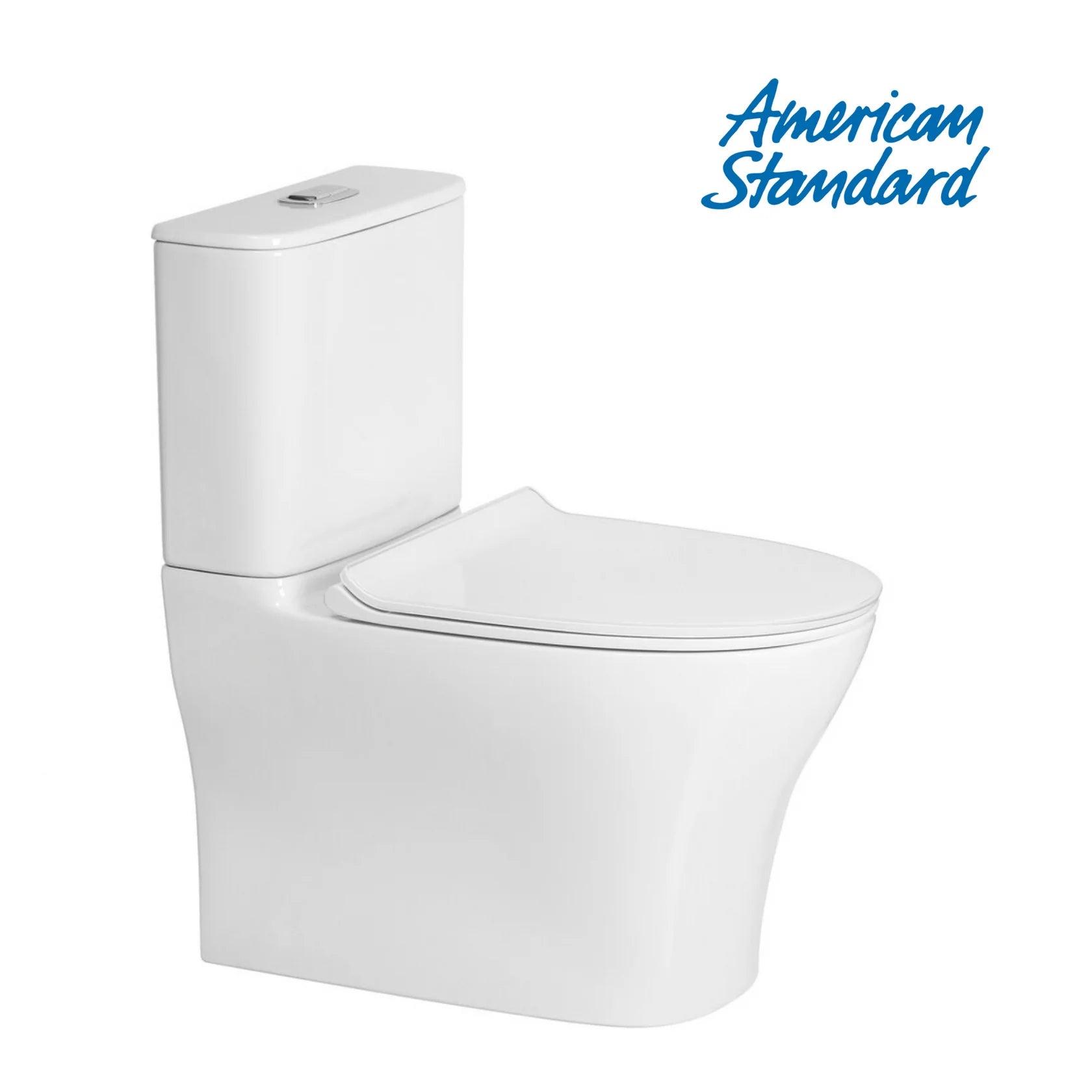AMERICAN STANDARD SIGNATURE HYGIENE RIM TOILET SUITE TOP/BACK INLET