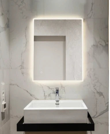 DN-PROJECT FRONT_ILLUMINATED 900MM*750MM Square LED Mirror