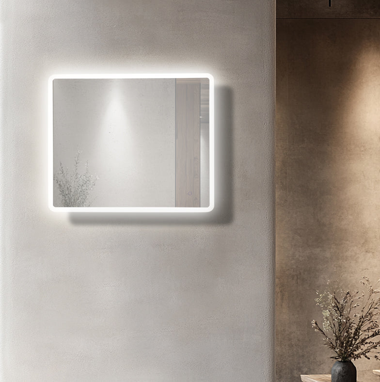 DN-PROJECT FRONT_ILLUMINATED 900MM*750MM Square LED Mirror