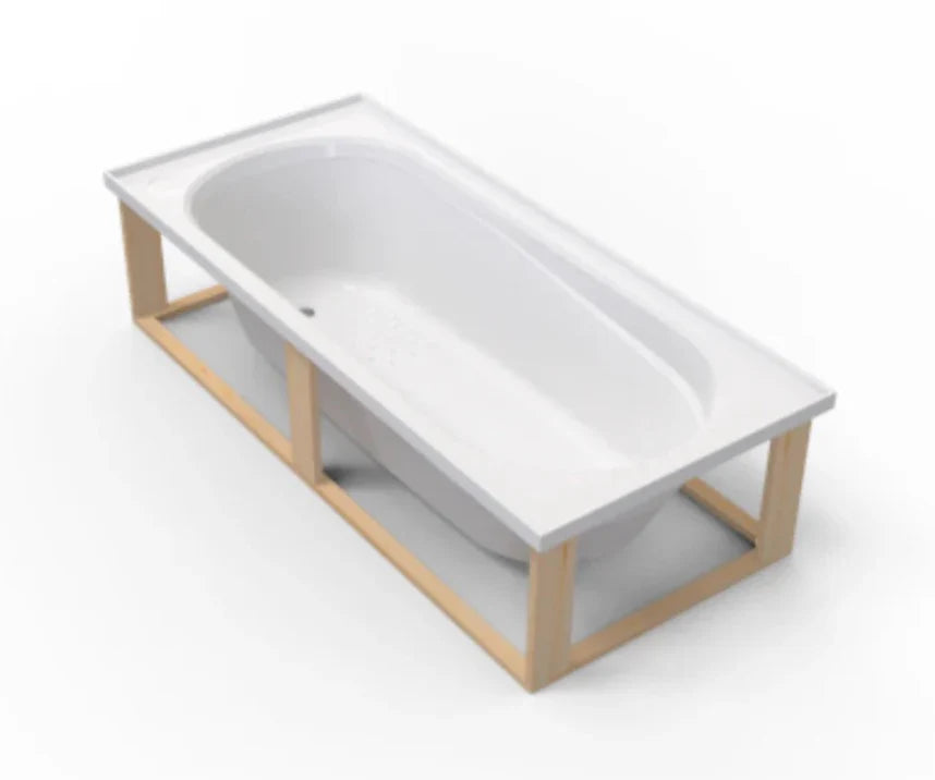 CLEARLITE Pacific Drop in Bath