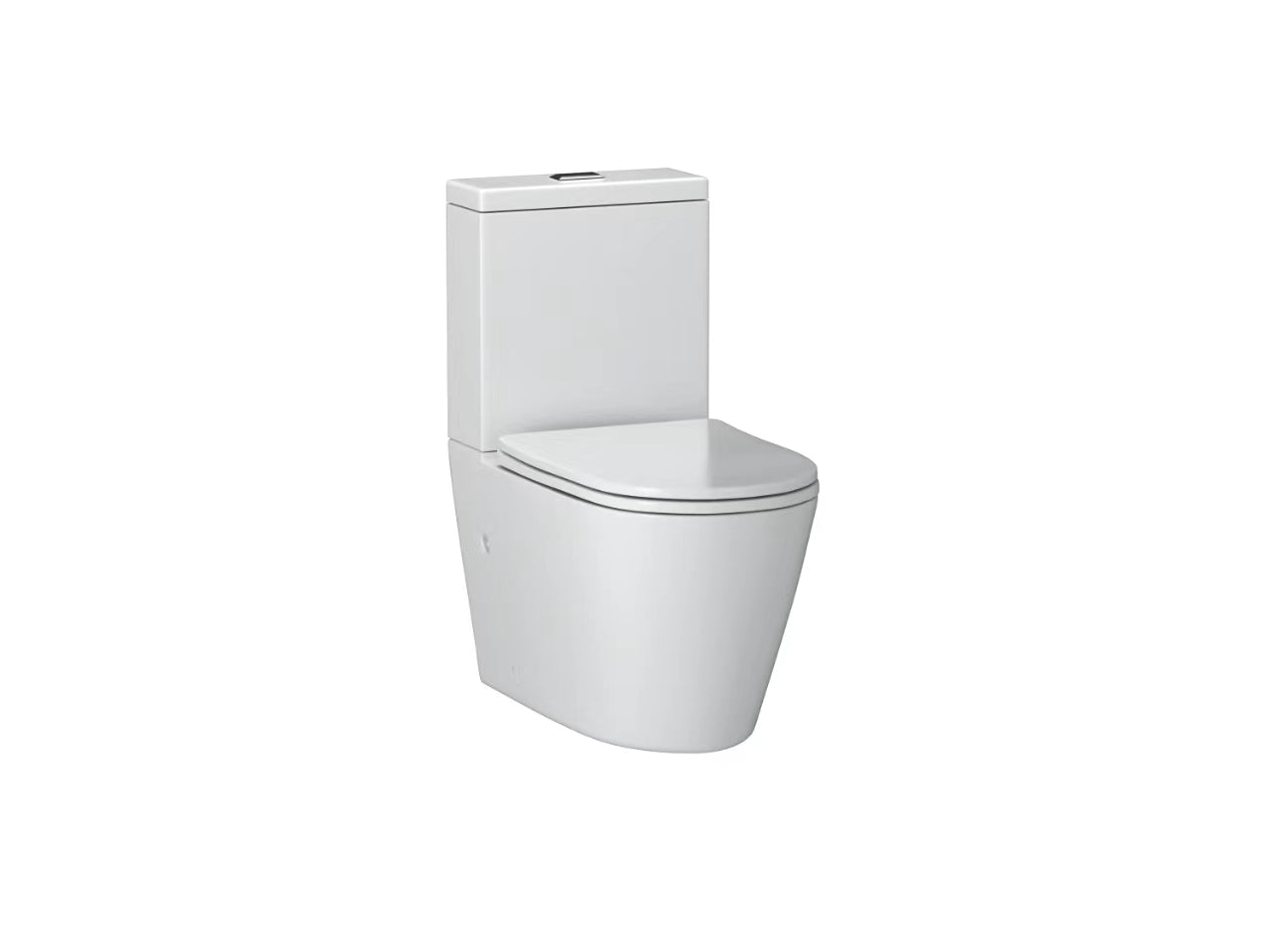 Toilet -  Back to wall  Rimless Flushing Toilet