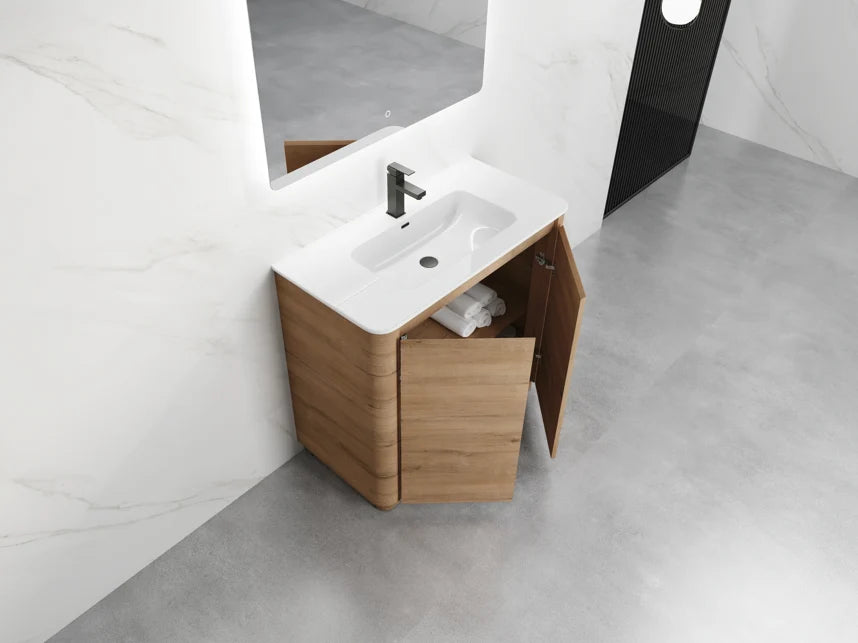 BROOK Floorstanding Plywood VANITY 900MM