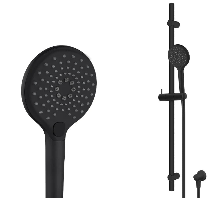 Elementi SPLASH PLUS ROUND SLIDE SHOWER 3 FCT 900MM Matte black