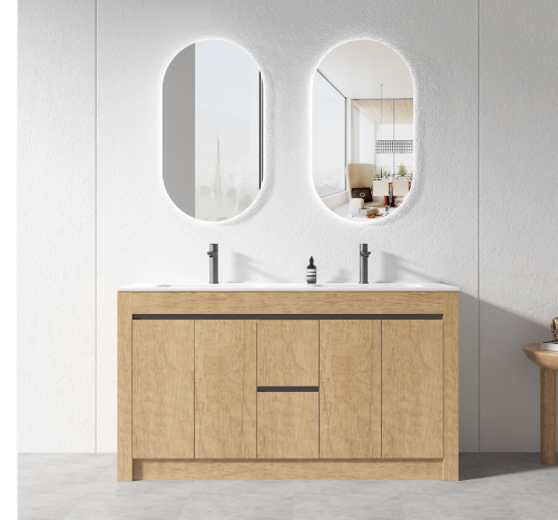 1500MM Light Oak Vanity