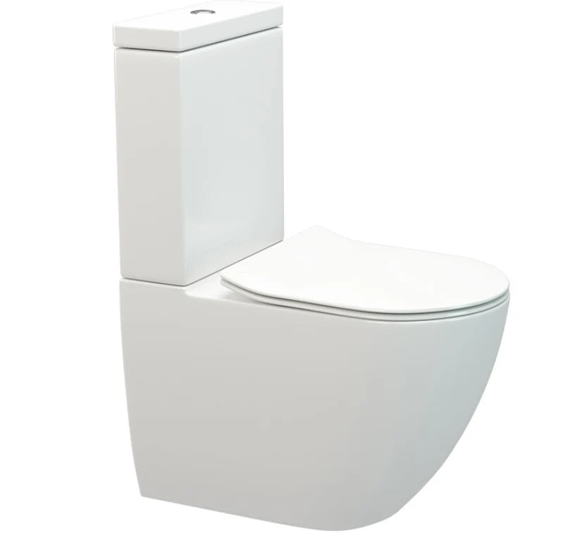 Parisi ELLISSE CC BTW TOILET SUITE C/W SOFT CLOSE SEAT