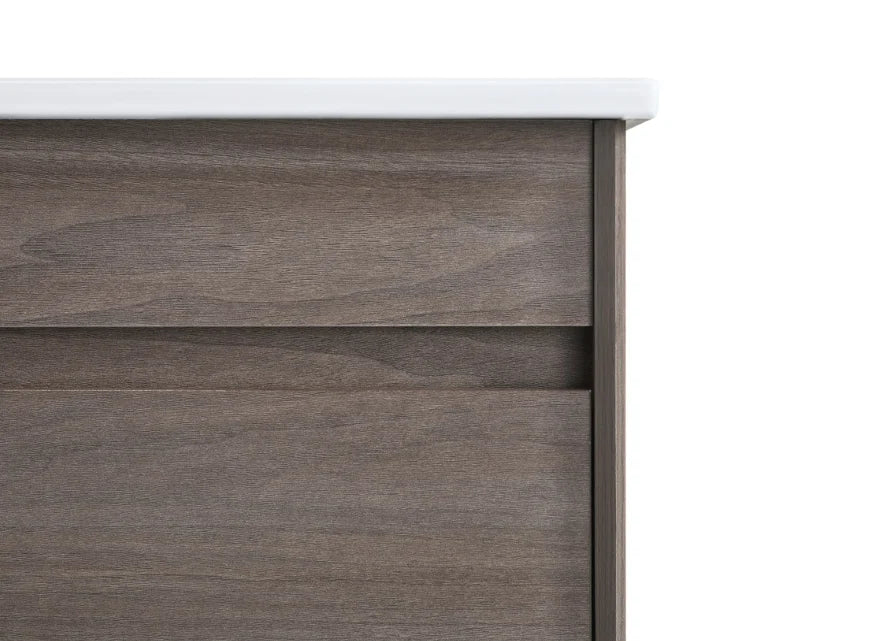 Hamilton Wall Hung Plywood Vanity Dark Oak 1200MM SINGLE BASIN