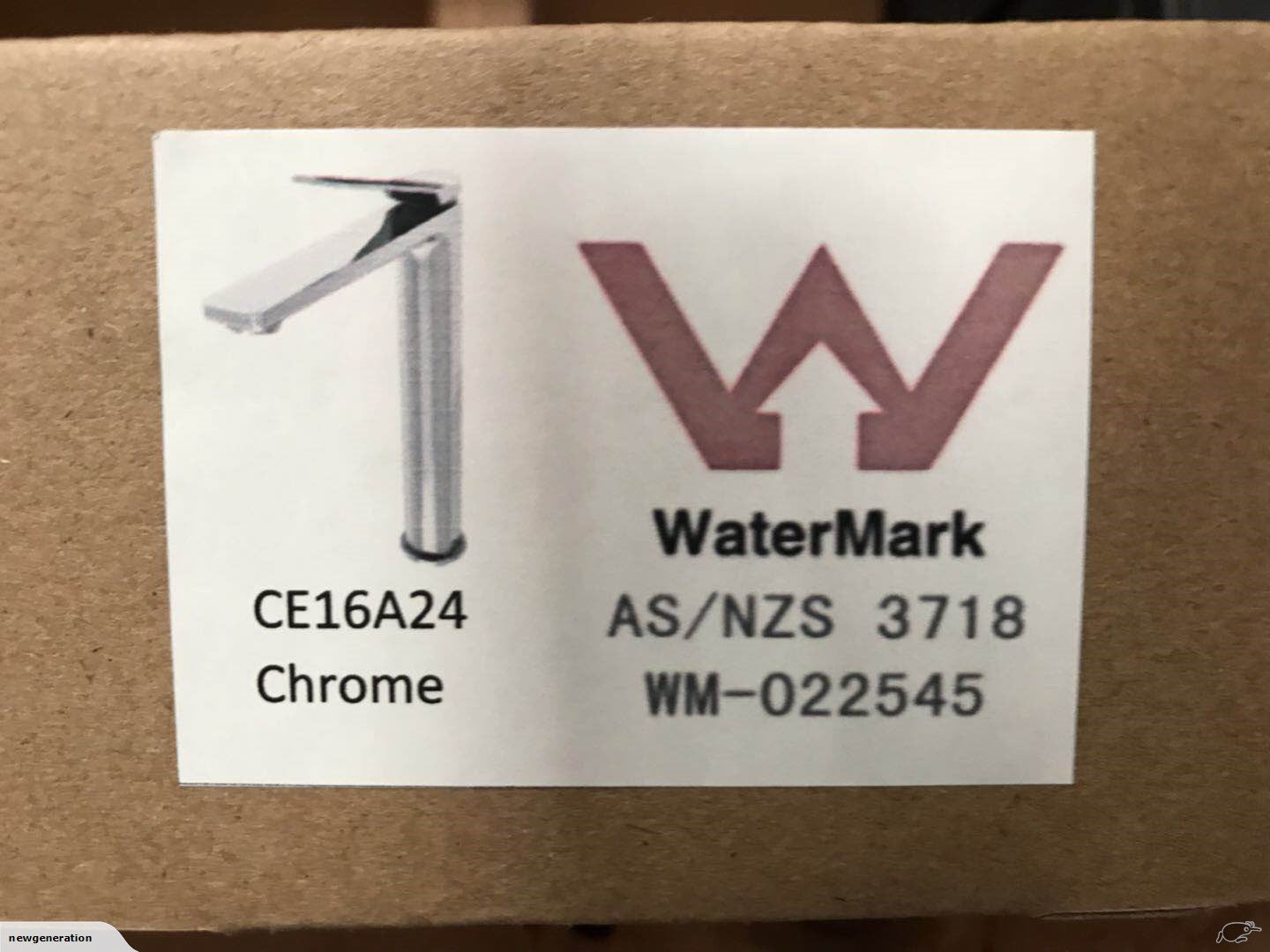 Watermark Mixer - Basin Mixer in Chrome